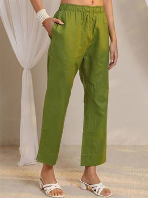 libas green geometric printed straight suit set with dupatta 7