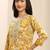 women floral printed regular thread work kurta with trousers & with dupatta