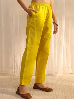libas yellow floral printed straight suit set with dupatta 7