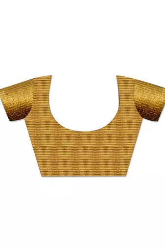 Olive woven design zari tissue saree