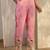 women floral printed regular kurta with trousers & with dupatta