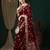 Maroon ethnic motifs woven design zari  georgette kanjeevaram saree