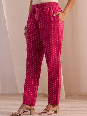 women ethnic motifs printed regular kurta with trousers & with dupatta 6