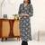 women ethnic motifs printed regular thread work kurta with trousers & with dupatta