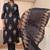 women floral printed regular kurta with trousers & with dupatta