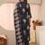 women floral printed regular kurta with trousers & with dupatta