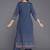 women ethnic motifs printed regular kurta with trousers