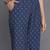 women ethnic motifs printed regular kurta with trousers