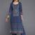women ethnic motifs printed regular kurta with trousers
