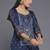women ethnic motifs printed regular kurta with trousers