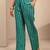 women floral printed regular thread work kurta with trousers & with dupatta