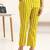 women ethnic motifs printed regular cotton blend kurta with trousers & with dupatta