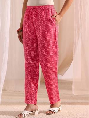 women ethnic motifs printed regular thread work kurta with trousers & with dupatta 7