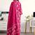 women floral printed regular cotton blend kurta with palazzos & with dupatta
