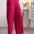women floral printed regular cotton blend kurta with palazzos & with dupatta