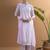 women ethnic motifs printed regular kurta with palazzos & with dupatta