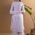 women ethnic motifs printed regular kurta with palazzos & with dupatta