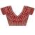 Maroon embellished embroidered satin designer saree
