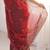 Maroon embellished embroidered satin designer saree