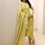 women ethnic motifs printed regular thread work kurta with trousers & with dupatta