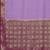 Lavender woven design zari  georgette kanjeevaram saree