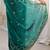 Teal embellished zari satin designer saree