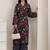 women floral printed regular kurta with palazzos