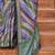 Lavender warli jaali silk blend banarasi saree