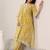 women floral printed regular kurta with trousers