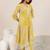 women floral printed regular kurta with trousers
