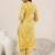 women floral printed regular kurta with trousers