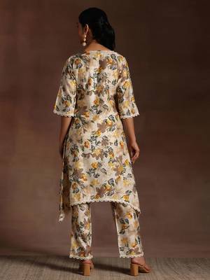 floral printed kurta with trouser 4
