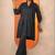 women ethnic motifs printed regular kurta with trousers