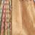 Pink pink & green woven design ethnic motifs zari organza saree