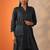 women ethnic motifs printed regular kurta with trousers