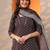 women ethnic motifs printed kurta with trouser & dupatta