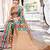 Blue woven design zari saree