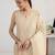 women regular kurta with palazzos & with dupatta