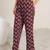 women ethnic motifs printed regular kurta with trousers