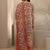 women floral printed regular thread work kurta with trousers & with dupatta