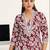 women floral printed regular kurta with trousers & with dupatta