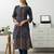 women ethnic motifs printed regular kurta with trousers