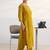 women ethnic motifs printed regular kurta with trousers