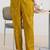 women ethnic motifs printed regular kurta with trousers