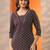 women ethnic motifs printed regular kurta with trousers & with dupatta