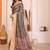 Green kalamkari zari silk cotton designer saree