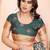 Green kalamkari zari silk cotton designer saree
