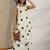 women printed regular kurta with trousers