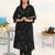 women printed regular kurta with trousers