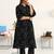 women printed regular kurta with trousers